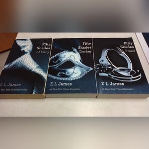 Fifty Shades trilogy, by E L James